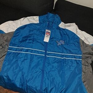 Mens DETROIT LIONS WIND BREAKER